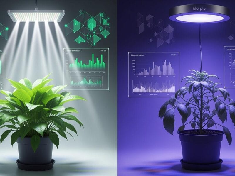 Full-Spectrum LED Grow Lights Help Your Plants Thrive Over Blurple
