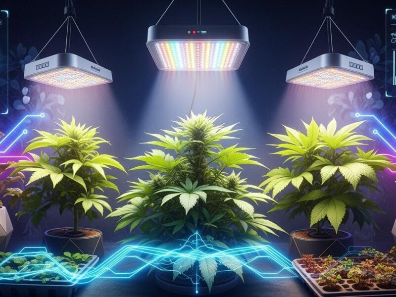 3 Top LED Grow Lights for Big Yields