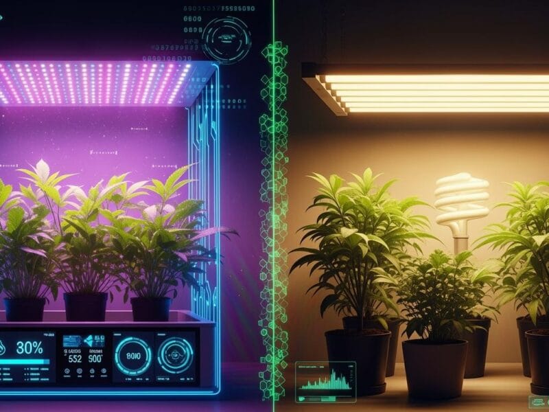 LED Grow Lamps Versus Traditional Lights Which Is Best for Your Plants