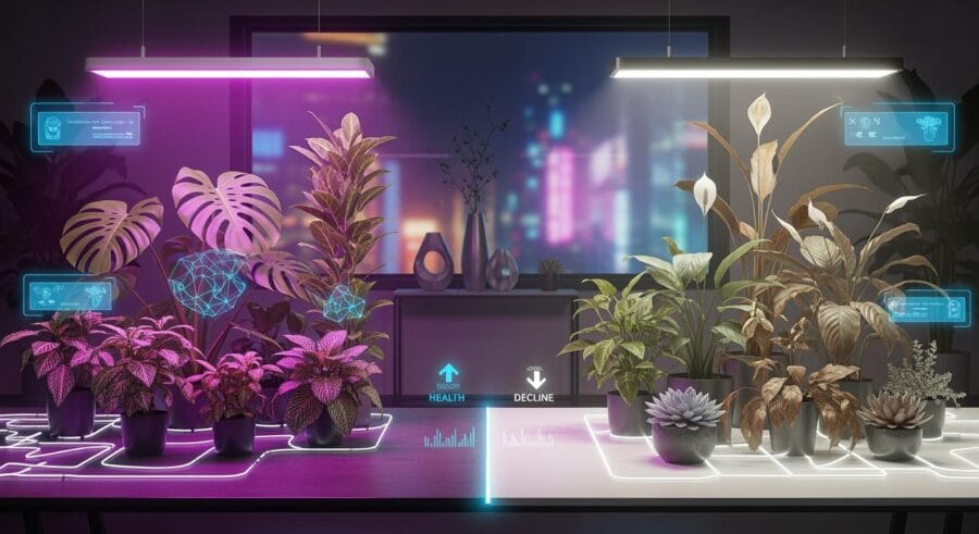 The Upsides and Downsides of Grow Lights for Houseplants