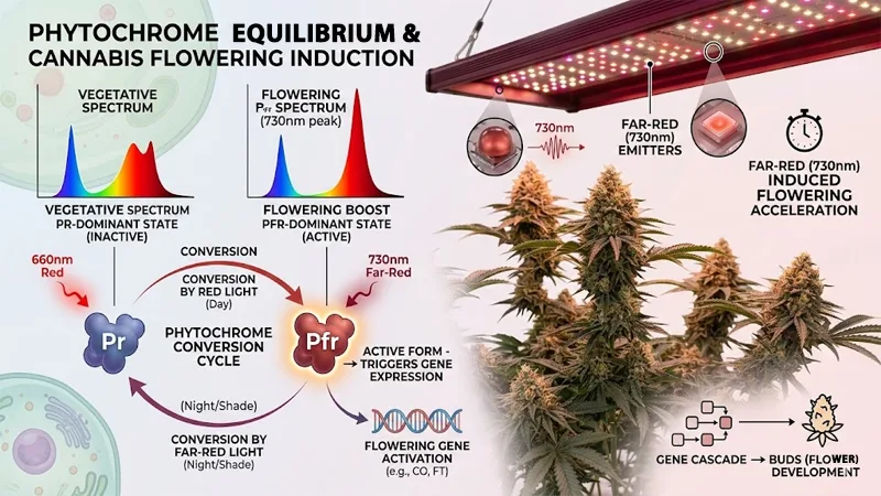 The Science Behind Far-Red Light and Cannabis Flowering