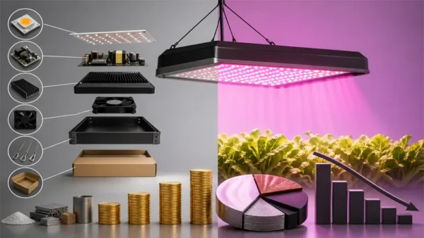 Cost to Manufacture LED Grow Light