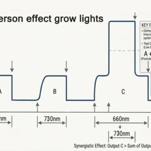 Emerson effect grow lights
