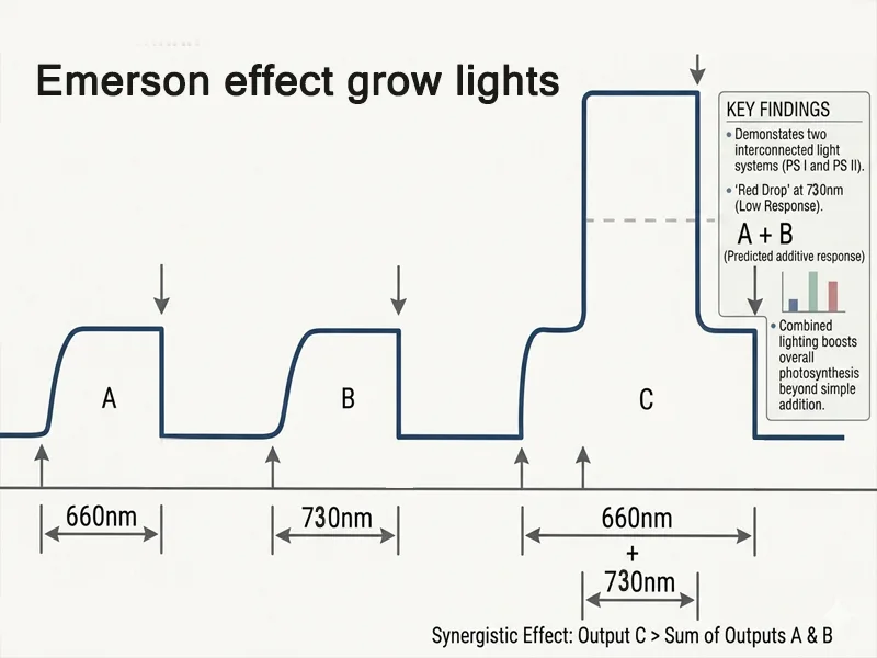 Emerson effect grow lights