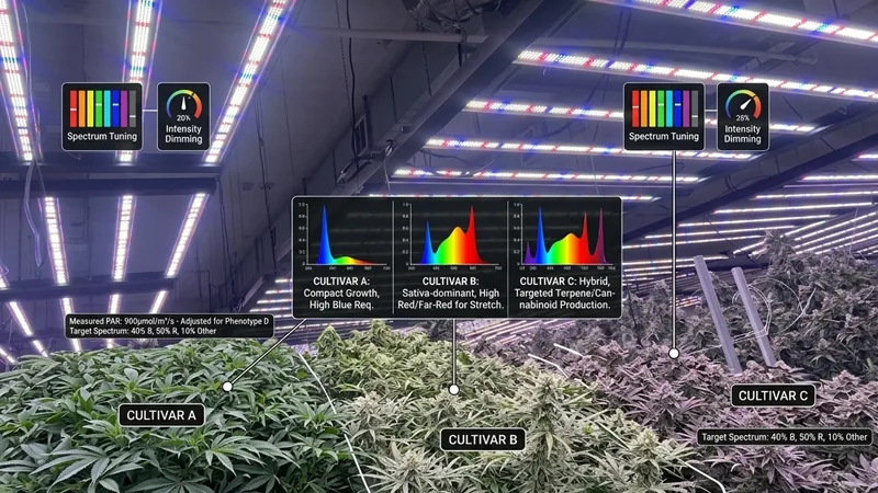 How Cultivar Genetics Affect Lighting Strategy