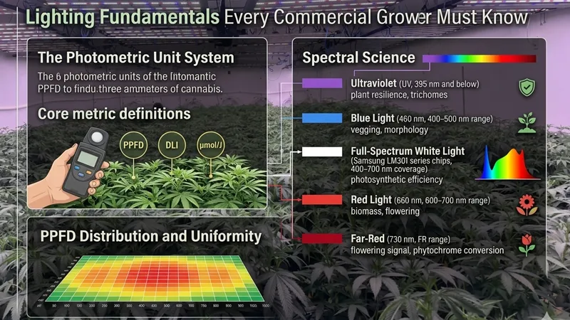 Lighting Fundamentals Every Commercial Grower Must Know