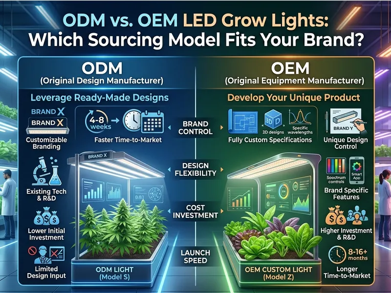 OEM LED grow lights