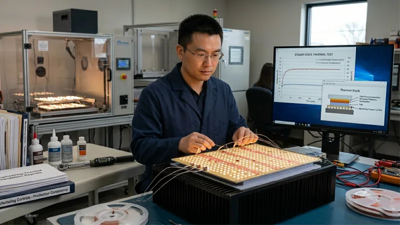 Thermal validation and Tj control