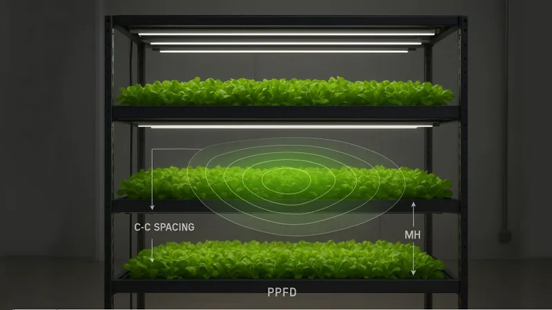 Fixture, optics, and layout