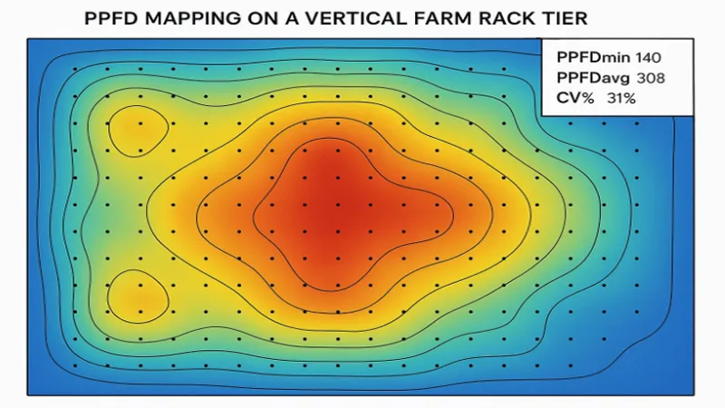 PPFD MAPPING