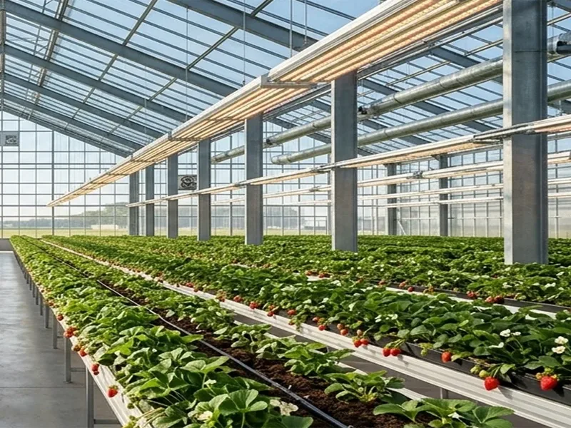 Commercial Greenhouse Supplemental Lighting