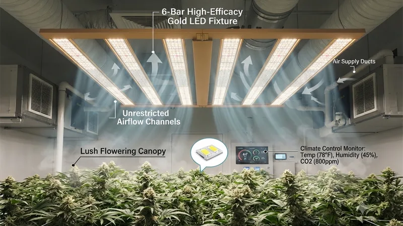 1300W F Series 4x6ft. grow light for indoor plant 1300W F Series 4x6ft. grow light for indoor plant