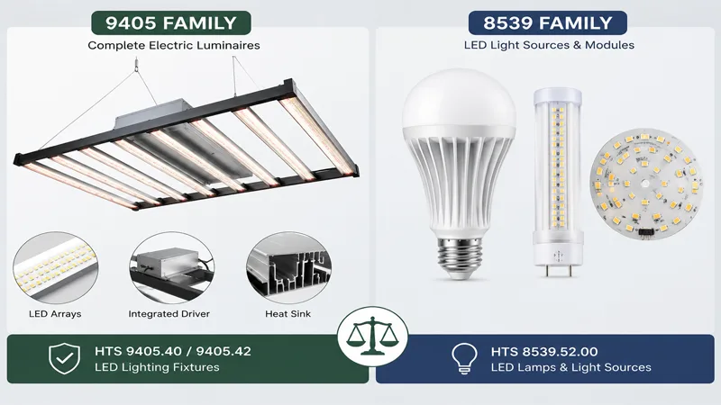 The 9405 Family vs. 8539 Family
