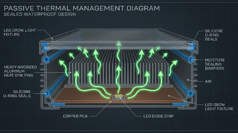 Thermal Management in Sealed Lighting Fixtures
