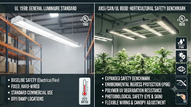 UL 8800 vs UL 1598
