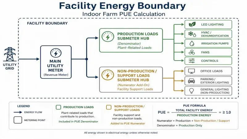 facility energy boundary