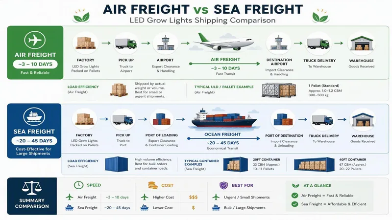 AIR FREIGHT VS SEA FREIGHT