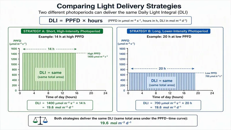 Comparing Light Delivery Strategies