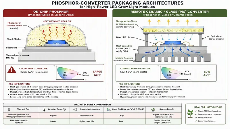 High-Power LED Grow Light Modules