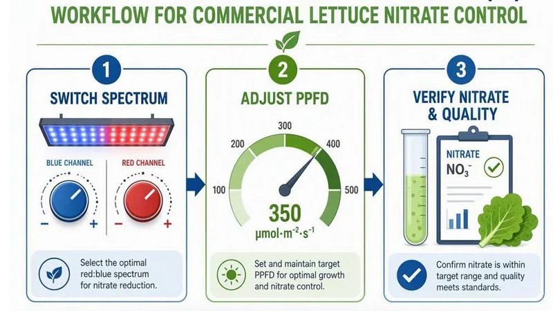WORKFLOW FOR COMMERCIAL LETTUCE NITRATE CONTROL
