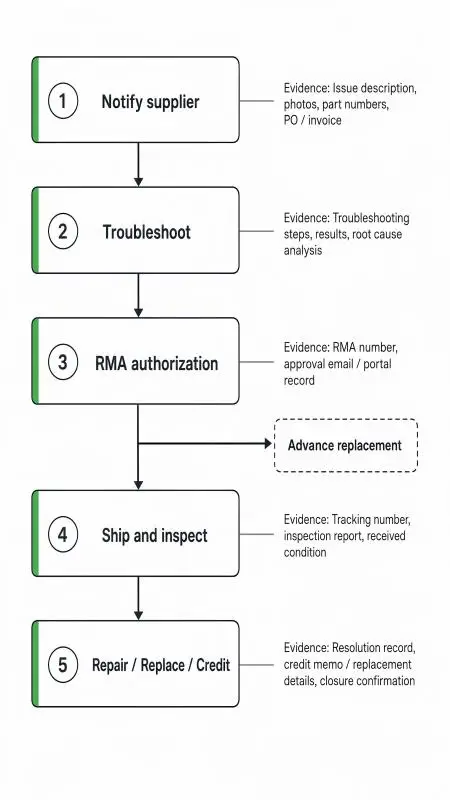 claim steps