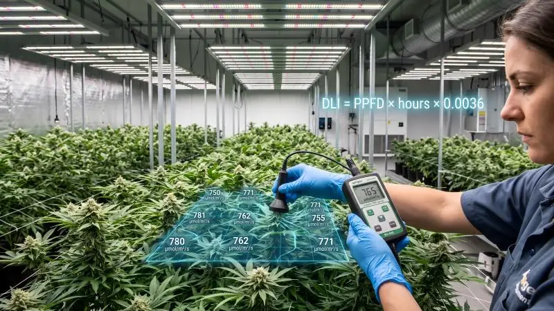 converting ppfd to dli