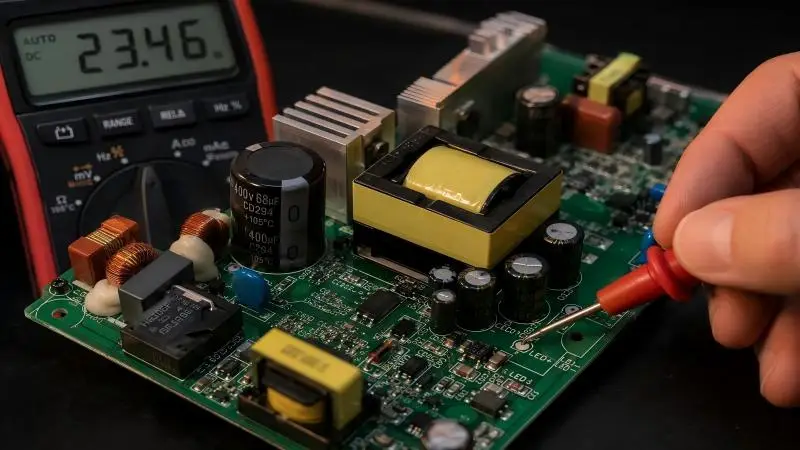 electrolytic capacitor aging