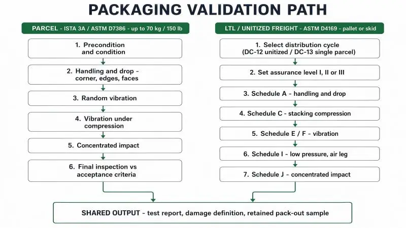 packaging validation path